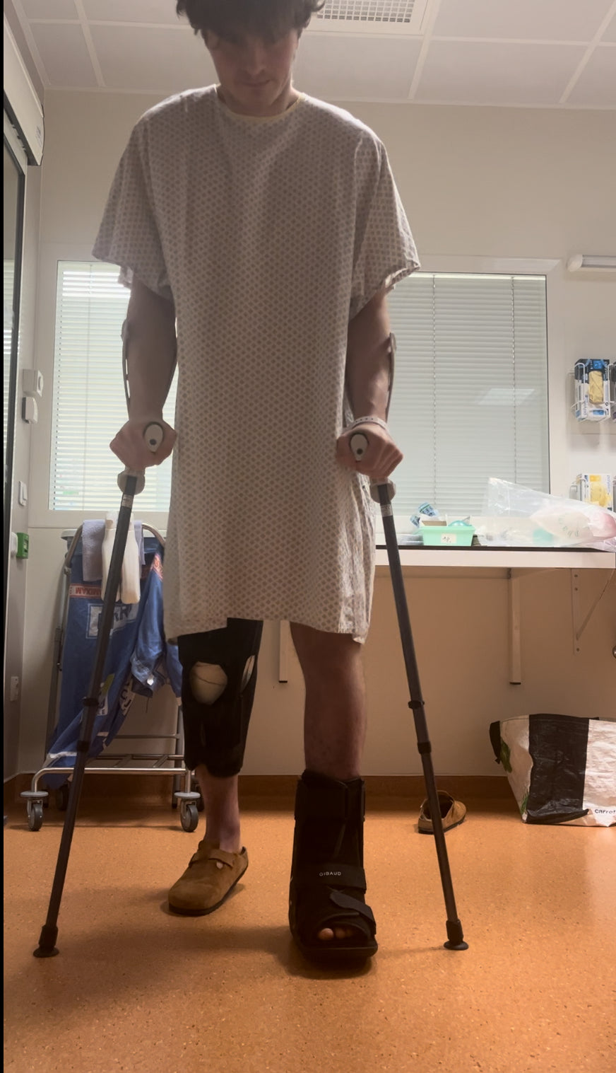 Splinto transforme une épreuve de convalescence en projet collectif : donner une seconde vie aux attelles médicales.